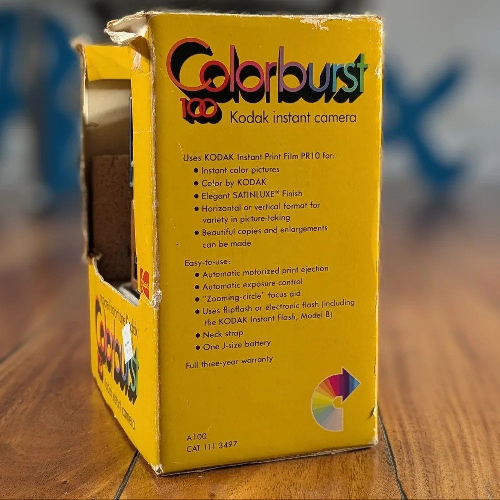Kodak Colorburst 100 Instant Camera (OS)